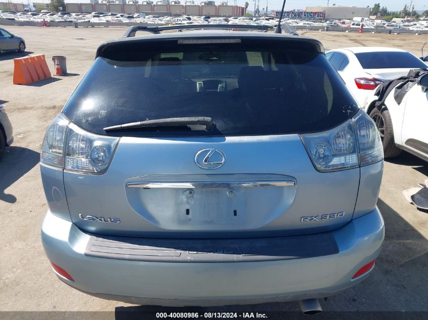 2004 Lexus Rx 330 VIN: JTJGA31U140038600 Lot: 40080986