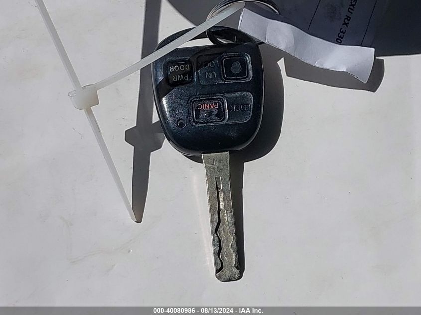 2004 Lexus Rx 330 VIN: JTJGA31U140038600 Lot: 40080986