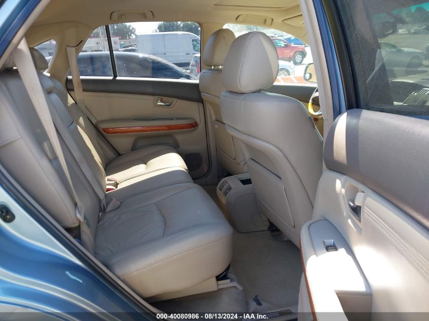 2004 Lexus Rx 330 VIN: JTJGA31U140038600 Lot: 40080986