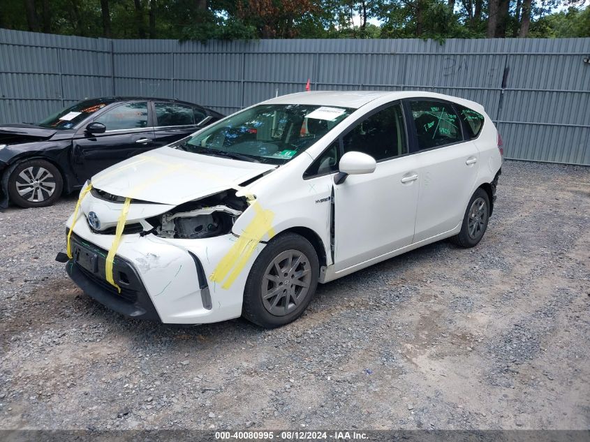 VIN JTDZN3EU8HJ066503 2017 Toyota Prius, V Three no.2