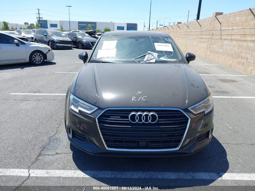 2018 Audi A3 2.0T Premium/2.0T Tech Premium VIN: WAUB8GFF1J1044149 Lot: 40081001