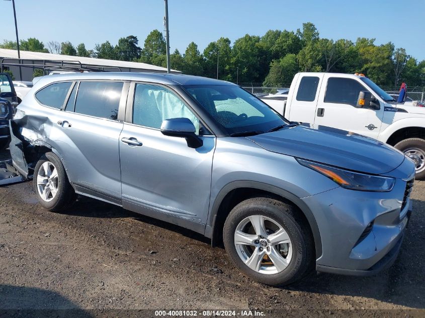 2023 TOYOTA HIGHLANDER HYBRID LE - 5TDBBRCH8PS577150