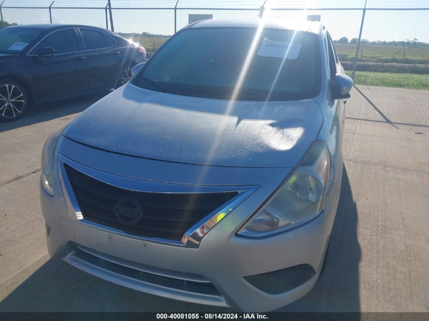 3N1CN7AP1GL858340 2016 Nissan Versa 1.6 S+