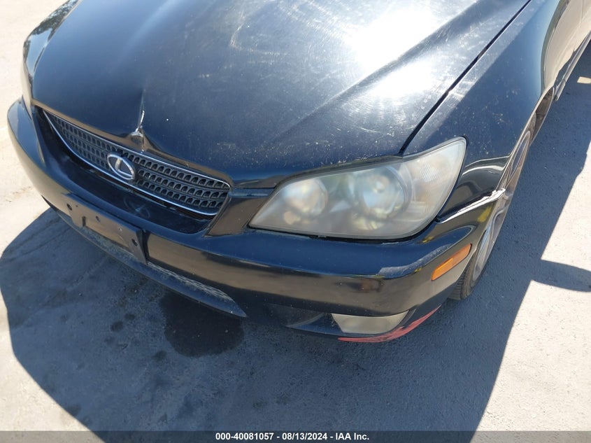 2004 Lexus Is 300 VIN: JTHBD192540084862 Lot: 40081057