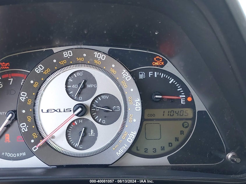 2004 Lexus Is 300 VIN: JTHBD192540084862 Lot: 40081057