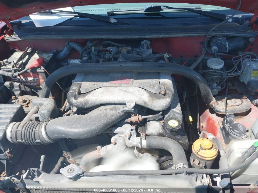 2002 Chevrolet Tracker Hard Top Lt VIN: 2CNBJ634026901933 Lot: 40081063