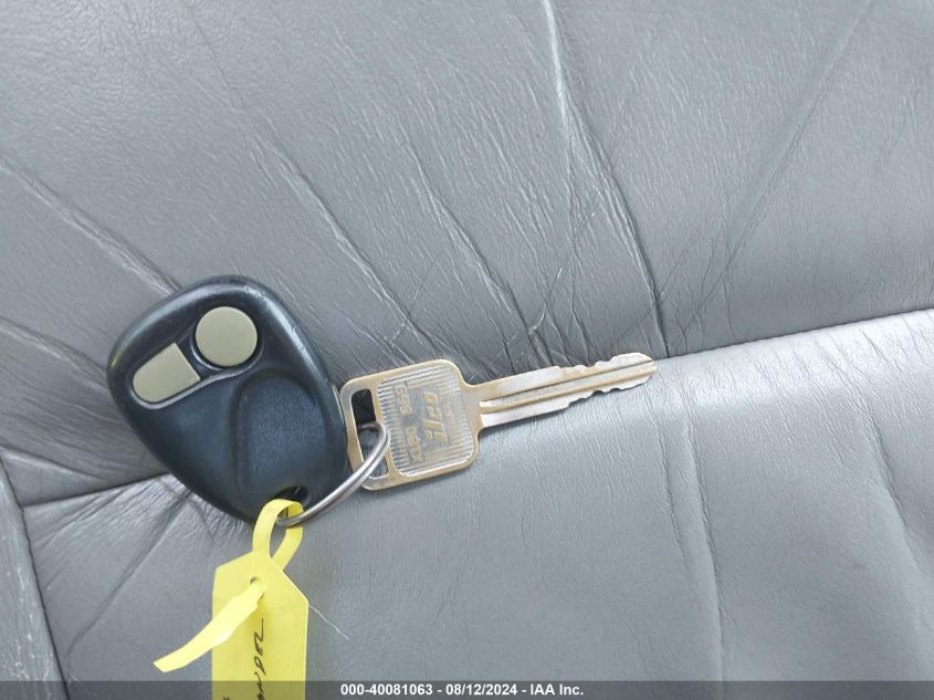 2002 Chevrolet Tracker Hard Top Lt VIN: 2CNBJ634026901933 Lot: 40081063