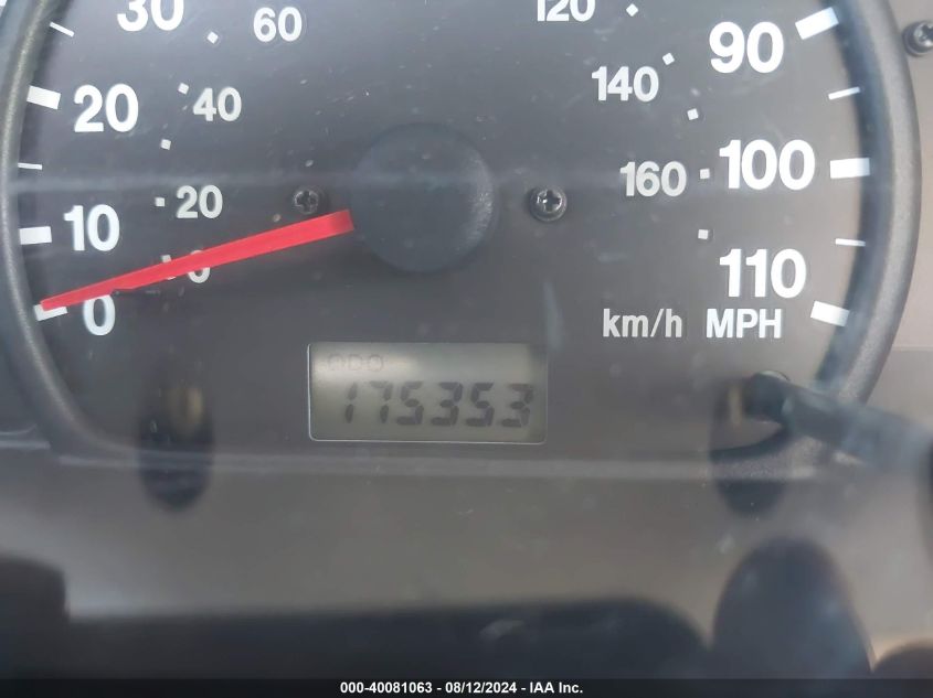 2002 Chevrolet Tracker Hard Top Lt VIN: 2CNBJ634026901933 Lot: 40081063