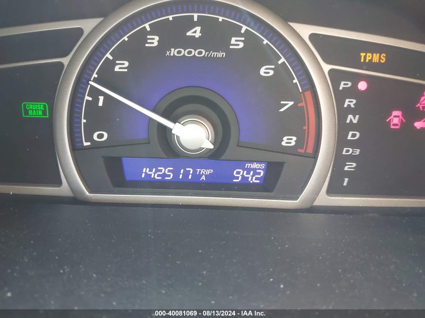 2008 Honda Civic Sdn Lx VIN: 2HGFA16548H503233 Lot: 40081069