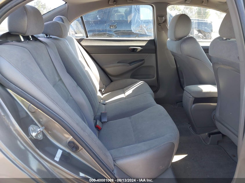 2008 Honda Civic Sdn Lx VIN: 2HGFA16548H503233 Lot: 40081069