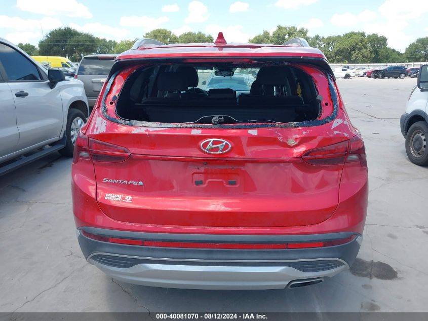 2022 Hyundai Santa Fe Sel VIN: 5NMS24AJ0NH397217 Lot: 40081070