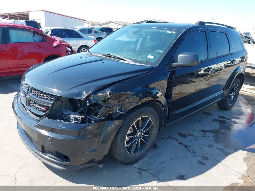 2018 Dodge Journey Se VIN: 3C4PDCAB3JT524817 Lot: 40081075