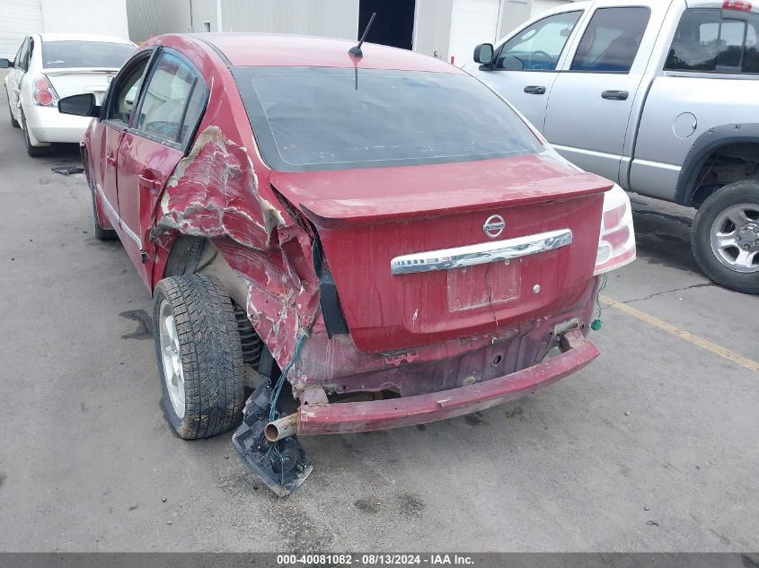 2011 Nissan Sentra 2.0/2.0S/Sr/2.0Sl VIN: 3N1AB6AP2BL686144 Lot: 40081082