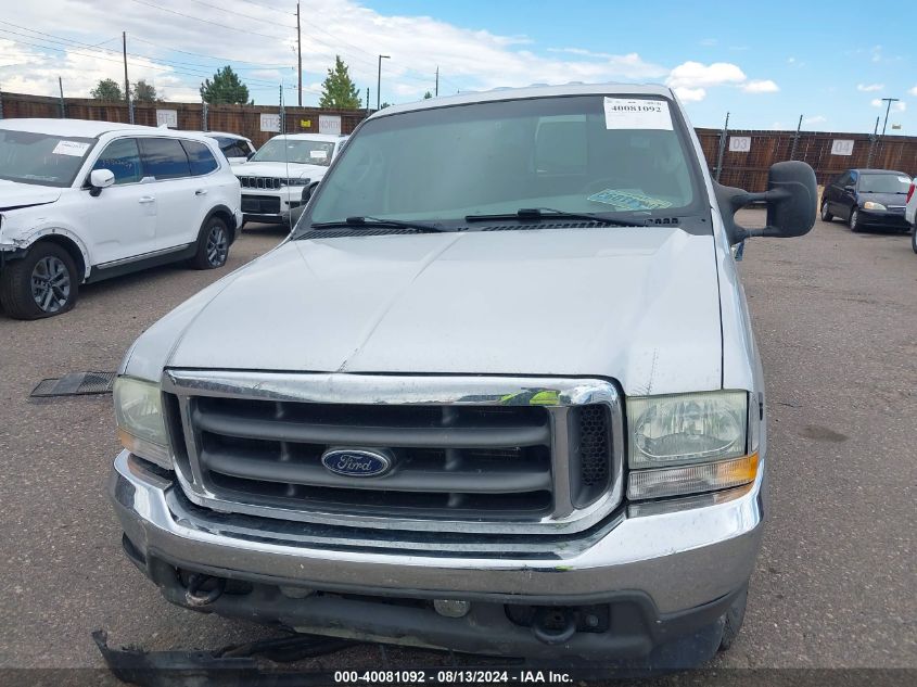 2004 Ford F-250 Lariat/Xl/Xlt VIN: 1FTNW21S54EC68602 Lot: 40081092