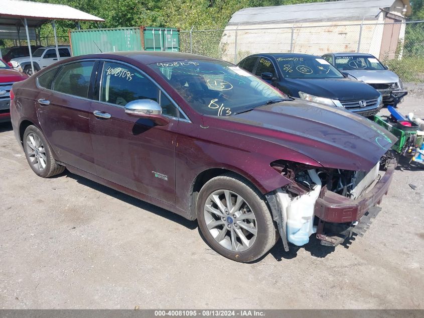 2017 FORD FUSION ENERGI SE LUXURY - 3FA6P0PU0HR409857