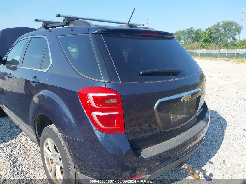 2016 Chevrolet Equinox Lt VIN: 2GNALCEK9G1130324 Lot: 40081097