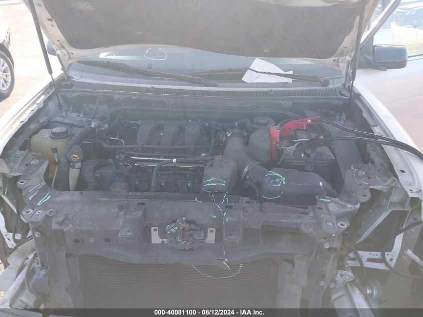 2013 Ford Flex Sel VIN: 2FMGK5C87DBD27518 Lot: 40081100