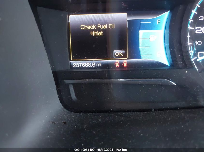 2013 Ford Flex Sel VIN: 2FMGK5C87DBD27518 Lot: 40081100