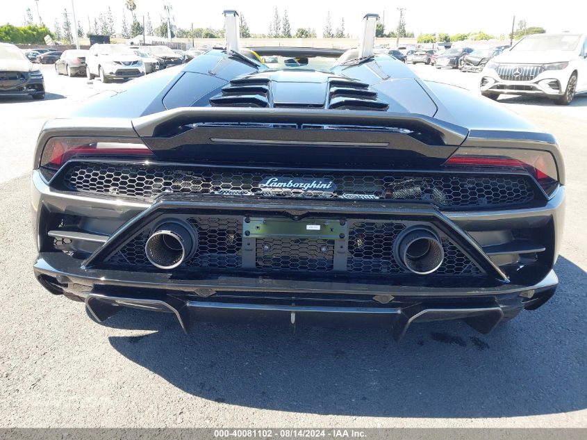 2023 Lamborghini Huracan Evo Spyder Rwd VIN: ZHWUT5ZF9PLA21588 Lot: 40081102