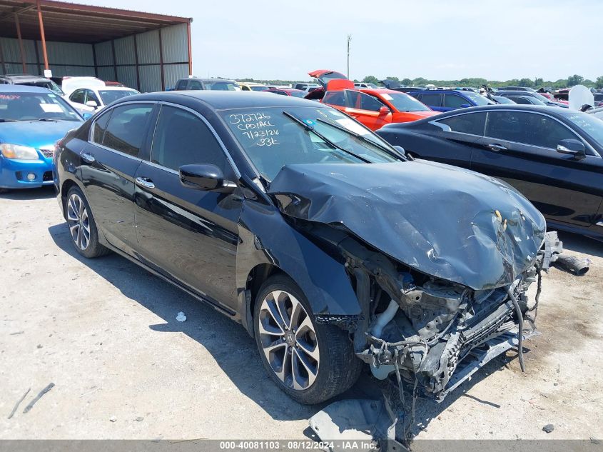 1HGCR2F52FA082156 2015 HONDA ACCORD - Image 1