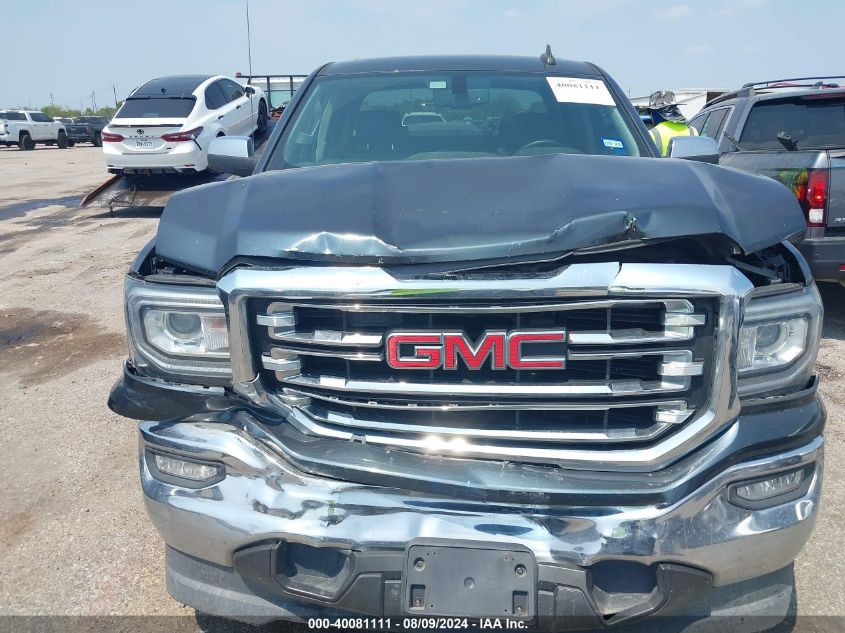 2018 GMC Sierra 1500 Slt VIN: 3GTP1NEC0JG436694 Lot: 40081111