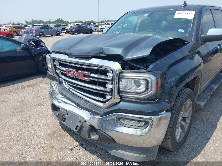 2018 GMC Sierra 1500 Slt VIN: 3GTP1NEC0JG436694 Lot: 40081111