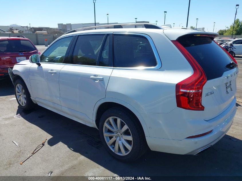 2016 Volvo Xc90 T6 Momentum VIN: YV4A22PK6G1086031 Lot: 40081117