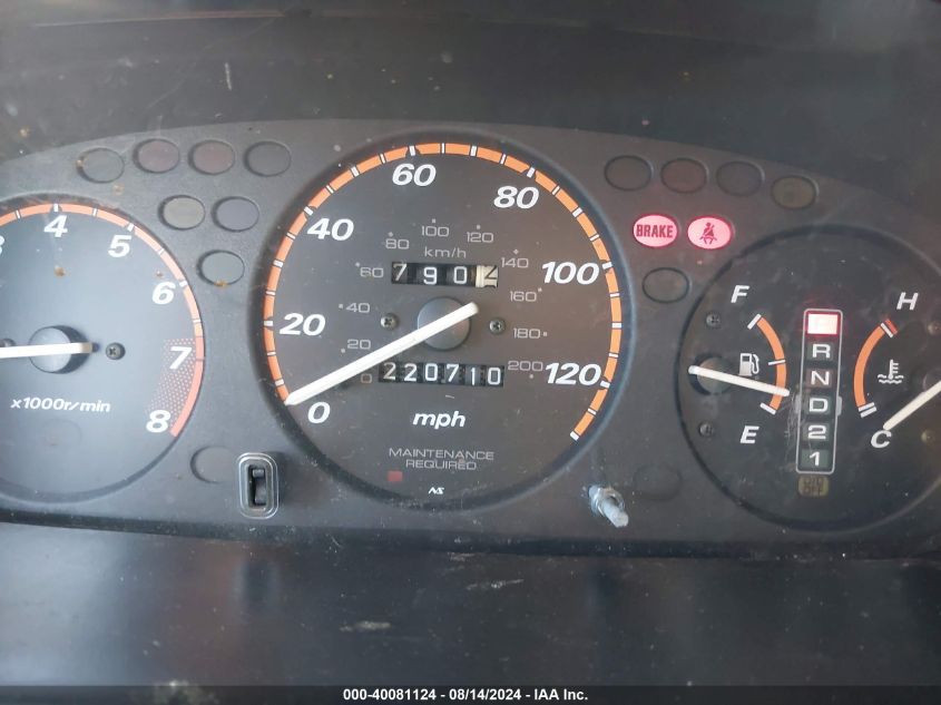 1999 Honda Cr-V Lx VIN: JHLRD284XXC002672 Lot: 40081124