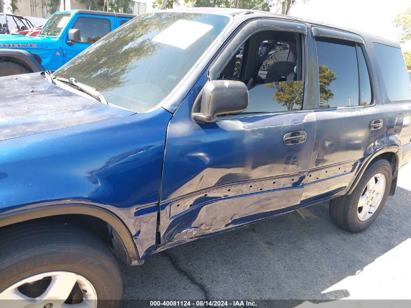 1999 Honda Cr-V Lx VIN: JHLRD284XXC002672 Lot: 40081124