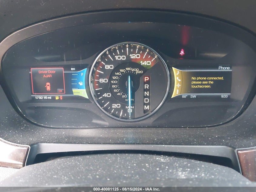 2011 Ford Edge Limited VIN: 2FMDK3KC1BBA45448 Lot: 40081125