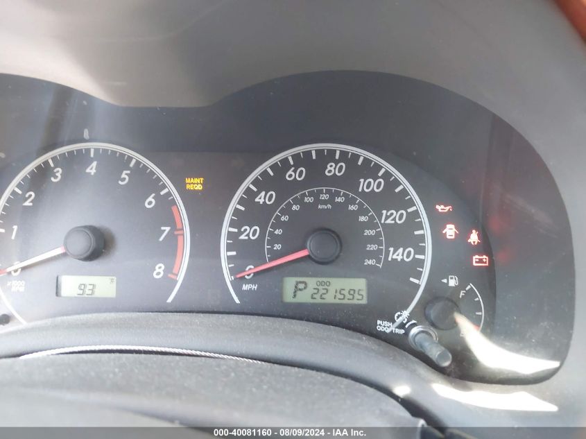 2010 Toyota Corolla Le VIN: 1NXBU4EE4AZ280665 Lot: 40081160