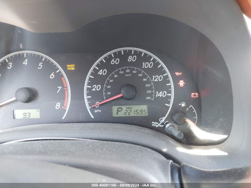 2010 Toyota Corolla Le VIN: 1NXBU4EE4AZ280665 Lot: 40081160