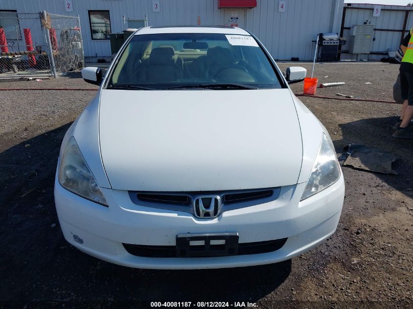 2003 Honda Accord 2.4 Ex VIN: JHMCM56603C017196 Lot: 40081187