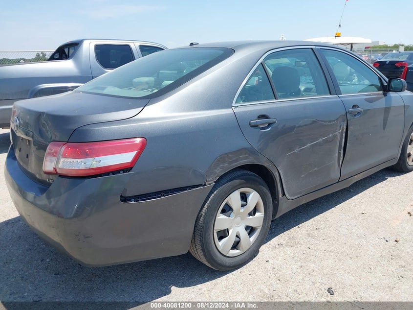 2010 Toyota Camry Le VIN: 4T1BF3EK6AU100595 Lot: 40081200
