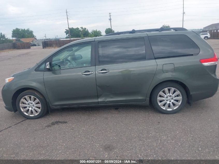 5TDDK3DC5DS053488 2013 Toyota Sienna Limited 7 Passenger