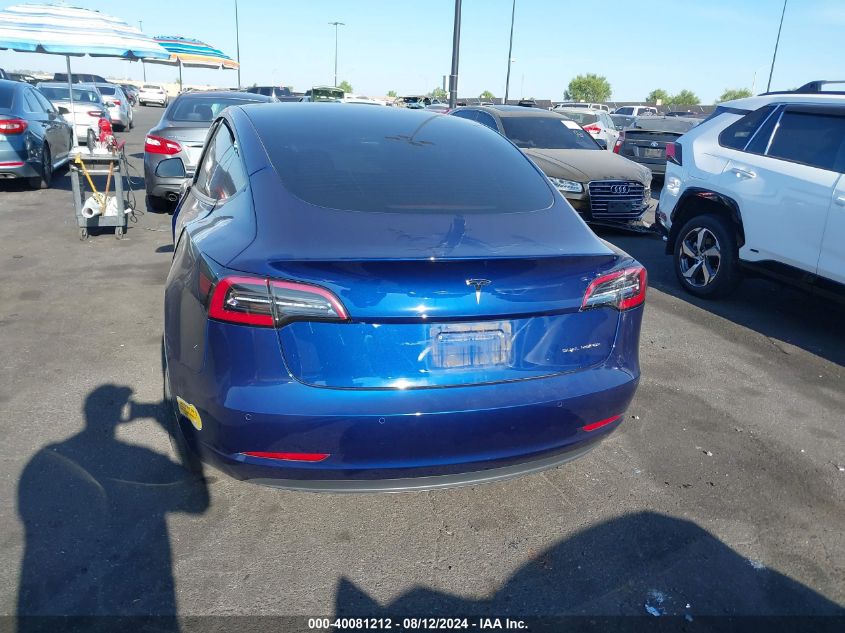 2022 Tesla Model 3 Long Range Dual Motor All-Wheel Drive VIN: 5YJ3E1EB7NF137914 Lot: 40081212