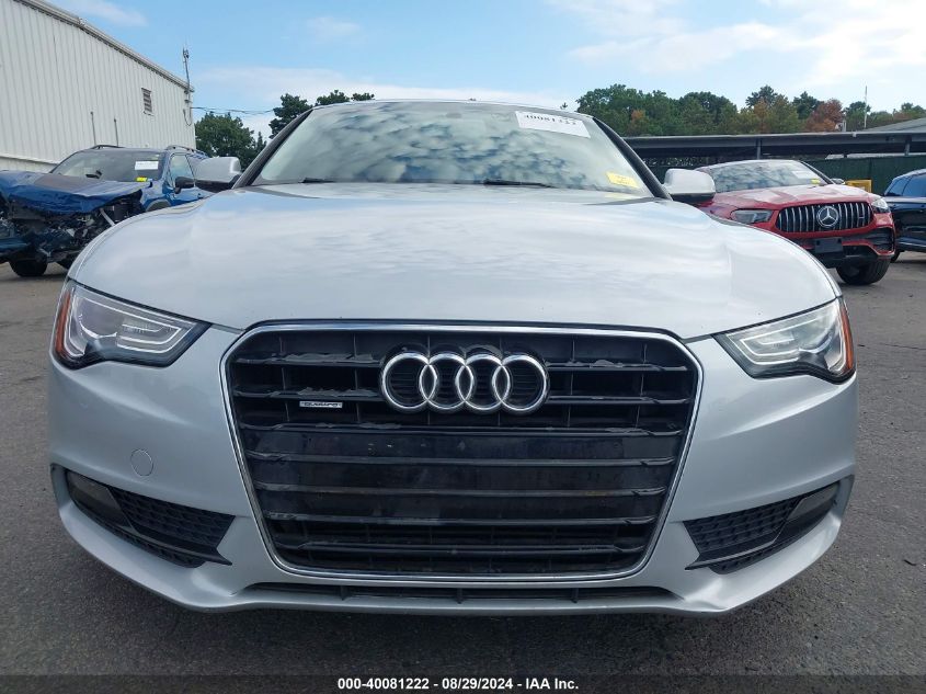 2013 Audi A5 2.0T Premium VIN: WAULFAFR6DA080716 Lot: 40081222