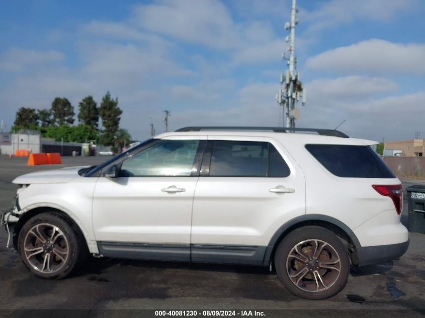 2015 Ford Explorer Sport VIN: 1FM5K8GT1FGB25308 Lot: 40081230