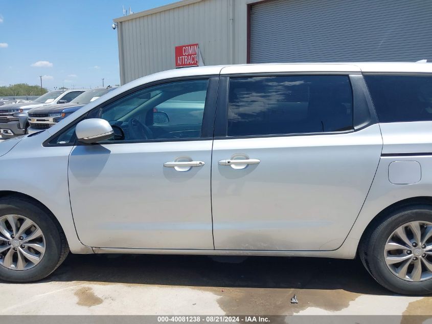 KNDMB5C13K6568885 2019 Kia Sedona Lx