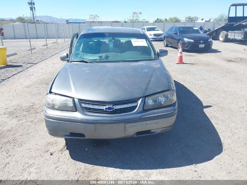 2004 Chevrolet Impala VIN: 2G1WF52E149352149 Lot: 40081249