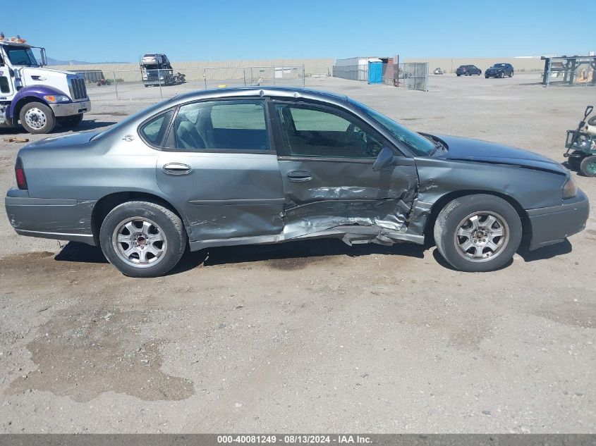 2004 Chevrolet Impala VIN: 2G1WF52E149352149 Lot: 40081249