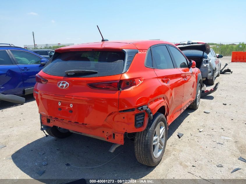 2020 Hyundai Kona Se VIN: KM8K12AA2LU578442 Lot: 40081273