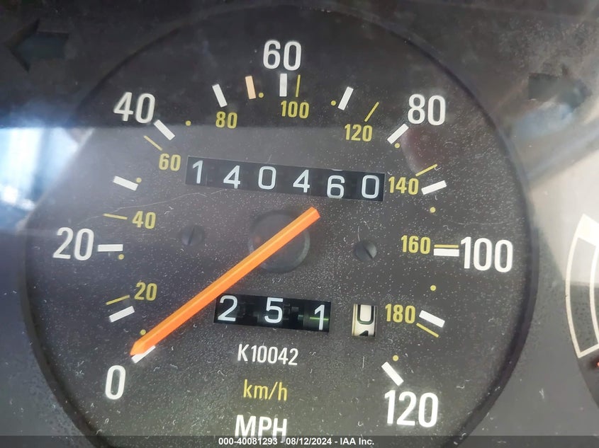 1991 Volvo 240 VIN: YV1AA8847M1448835 Lot: 40081293