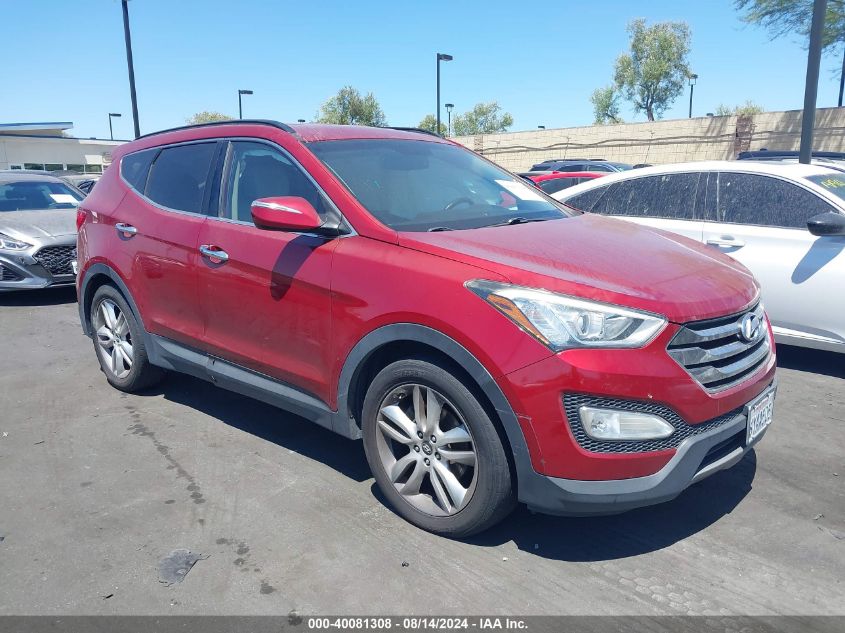 2013 Hyundai Santa Fe Sport VIN: 5XYZU3LA9DG002573 Lot: 40081308