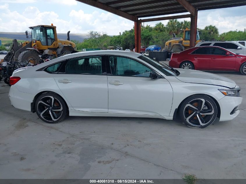 1HGCV1F39NA118816 2022 Honda Accord Sport