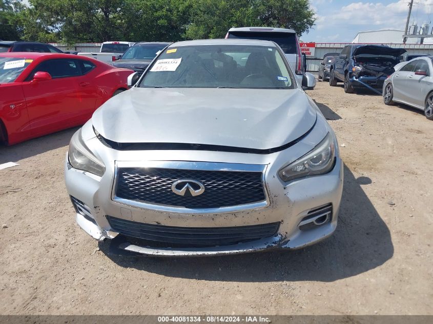 2016 Infiniti Q50 2.0T Base/2.0T Premium VIN: JN1CV7APXGM203485 Lot: 40081334