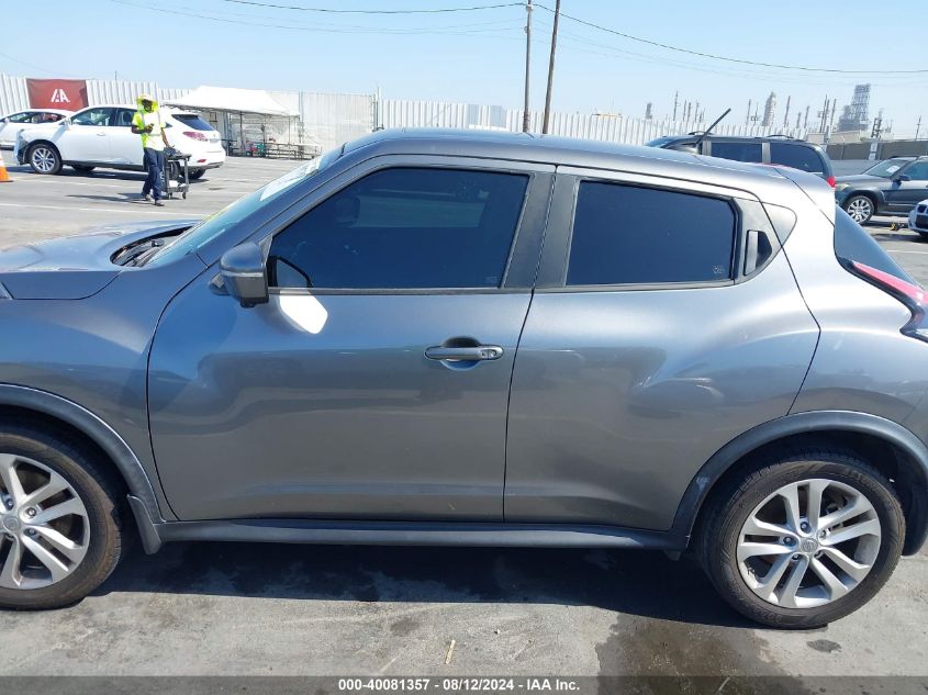 2015 Nissan Juke Sv VIN: JN8AF5MRXFT510375 Lot: 40081357