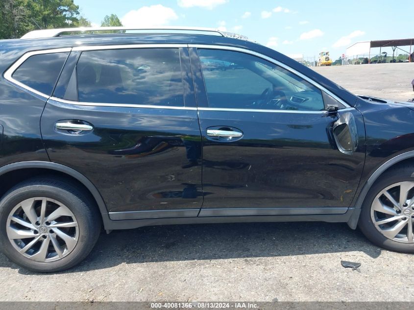 2015 Nissan Rogue Sl VIN: 5N1AT2MV3FC763727 Lot: 40081366