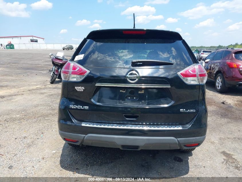 2015 Nissan Rogue Sl VIN: 5N1AT2MV3FC763727 Lot: 40081366