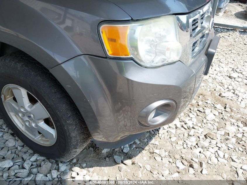 2010 Ford Escape Xlt VIN: 1FMCU0DG5AKC43751 Lot: 40081368